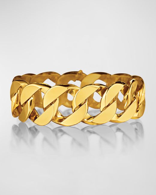 Verdura 18k Gold Curb-Link Bracelet