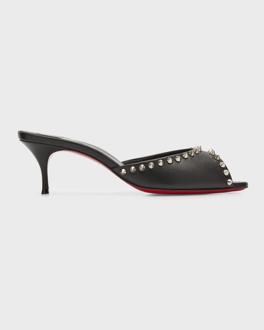 Christian Louboutin Me Dolly Spike Red Sole Mule Sandals