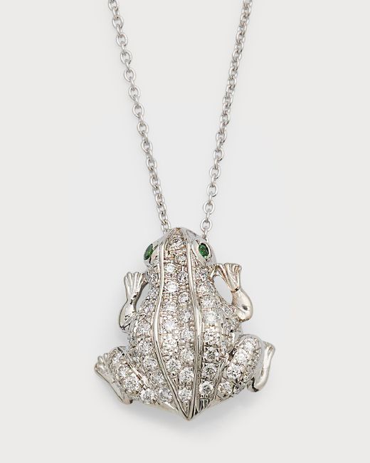 Roberto Coin 18K Diamond Frog Necklace