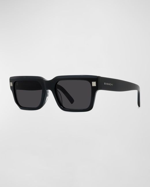 Givenchy Metal 4G Square Acetate Sunglasses