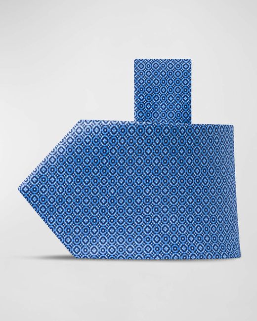 Stefano Ricci Geometric-Print Silk Tie