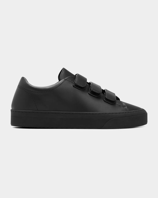 The Row Mary Leather Triple-Grip Sneakers