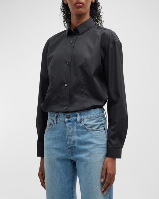 The Row Baltica Classic Button-Front Shirt