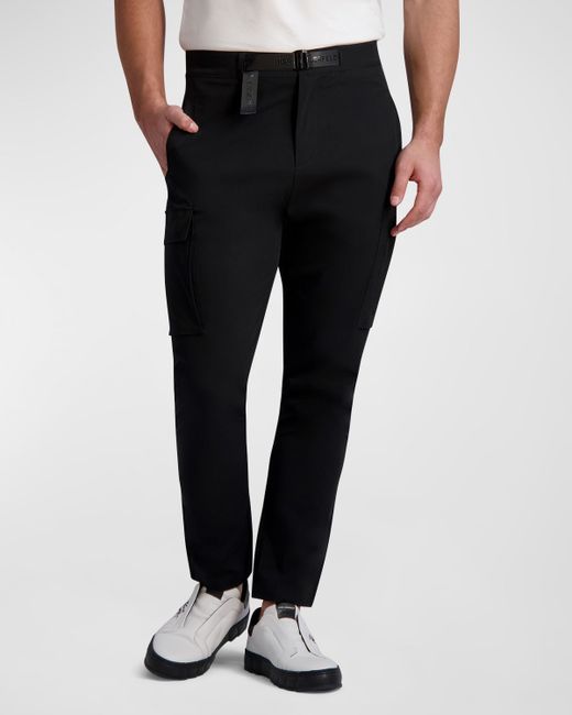 Karl Lagerfeld Cargo Pants with Logo Belt