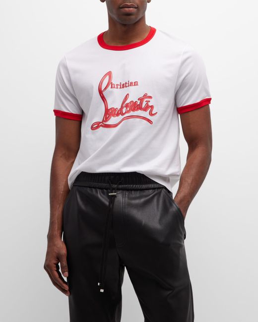 Christian Louboutin Logo Cotton T-Shirt