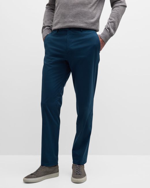 Incotex Slim Fit Cotton-Stretch Trousers