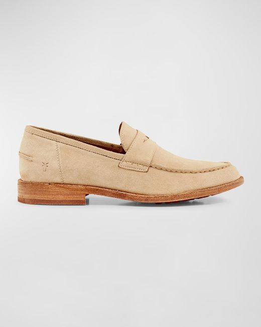 Frye Tyler Leather Penny Loafers