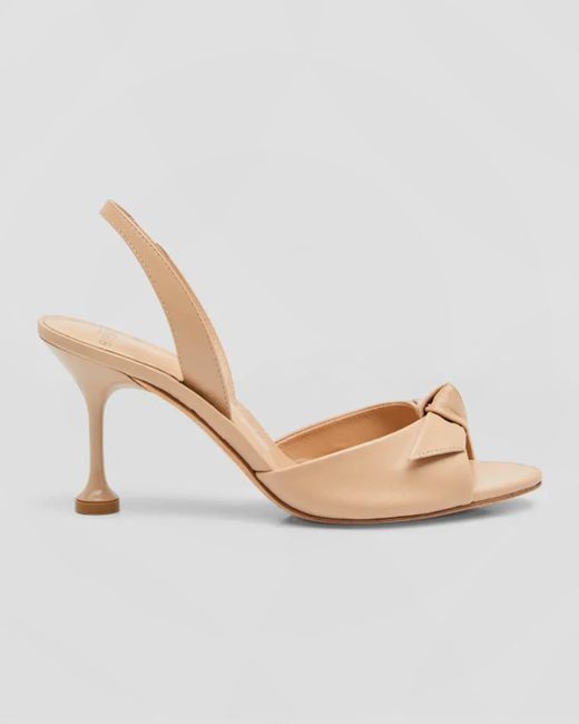 Alexandre Birman Clarita Leather High-Heel Sandals