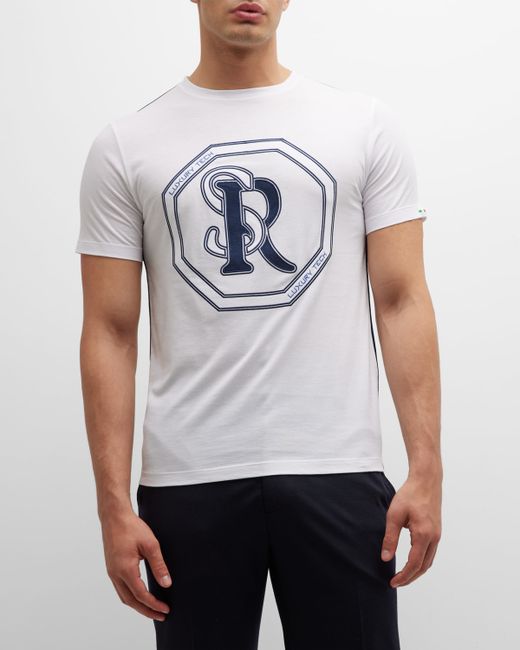 Stefano Ricci Embroidered Logo T-Shirt