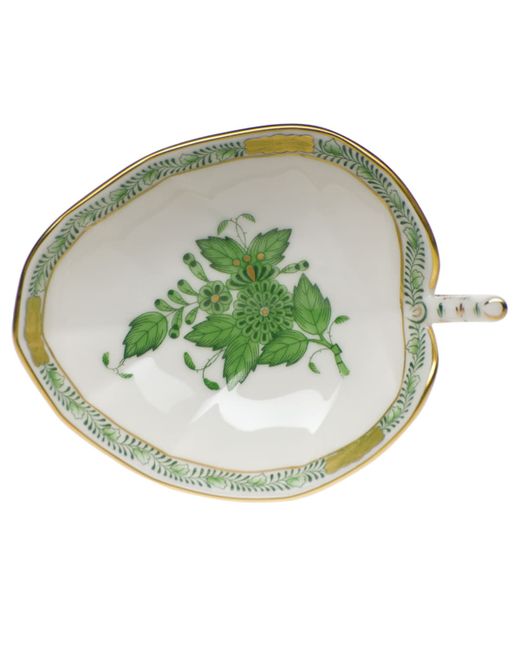 Herend Chinese Bouquet Leaf Tray