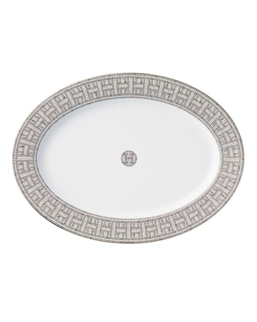 Herms Mosaique Au 24 Small Oval Platter