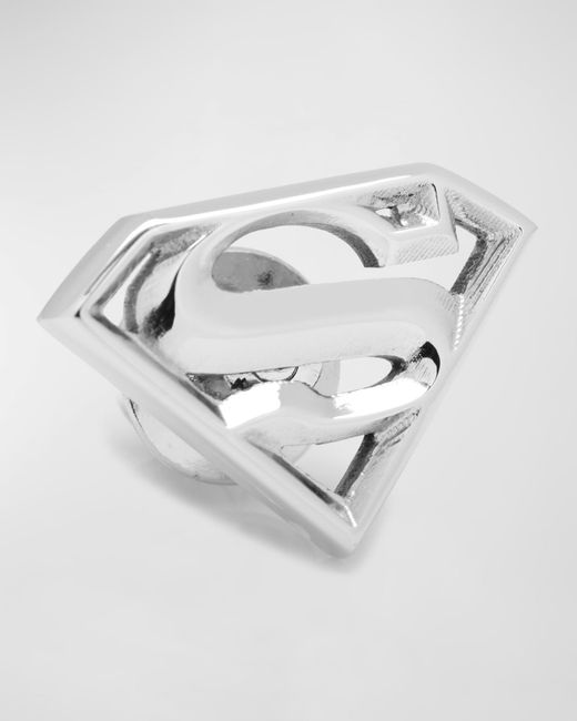 Cufflinks, Inc. Stainless Steel Superman Lapel Pin