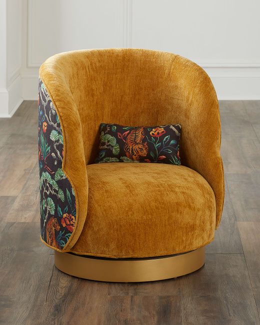 Haute House Misha Swivel Chair