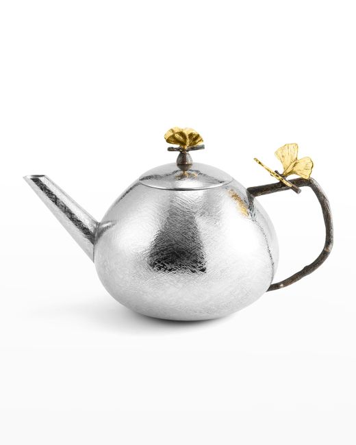 Michael Aram Butterfly Ginkgo Round Teapot