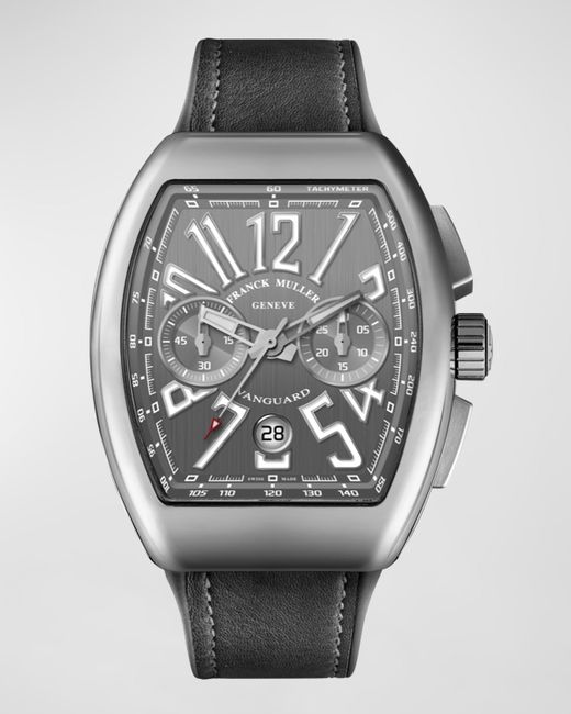 Franck Muller 45mm Vanguard Stainless Steel Chronograph Watch
