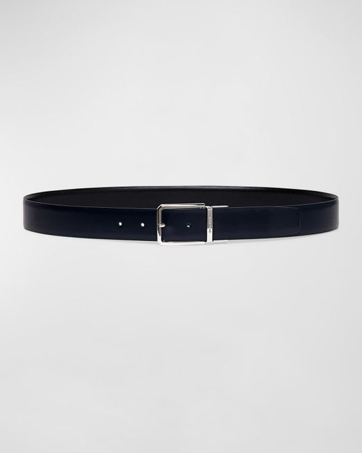 Santoni Reversible Leather Belt 35mm