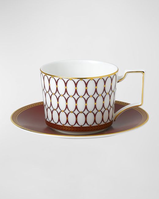 Wedgwood Renaissance Teacup Saucer Set