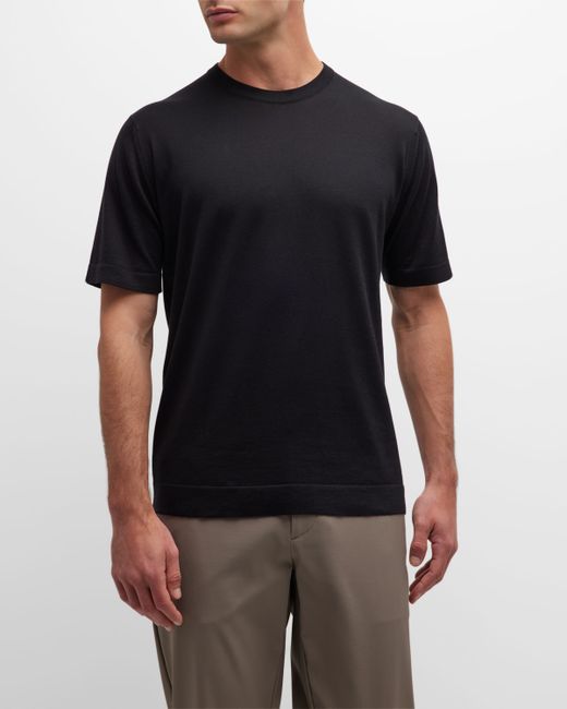 John Smedley Lorca Sea Island Cotton T-Shirt