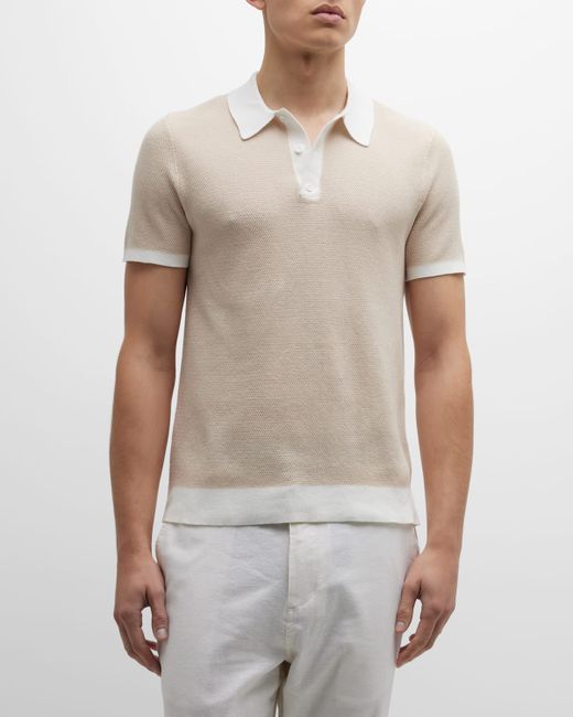 Onia Cotton Knit Polo Shirt