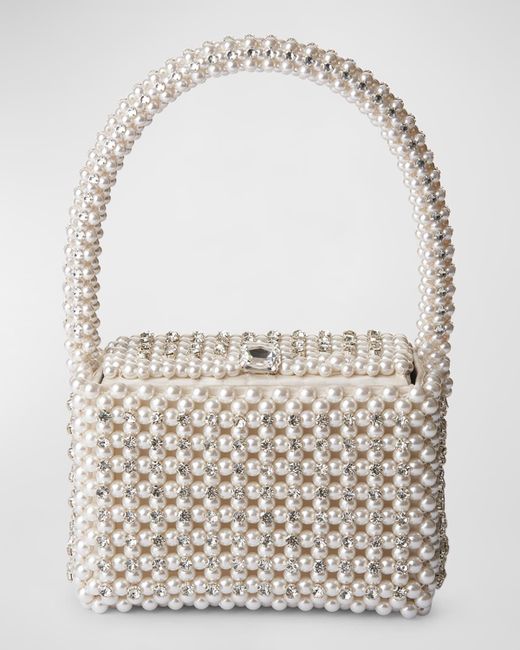 Retrofete Eclipse Pearly Crystal Top-Handle Bag