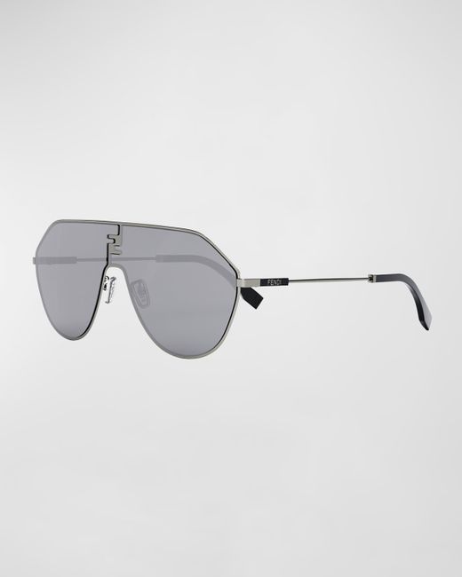 Fendi FF Match Metal Shield Sunglasses
