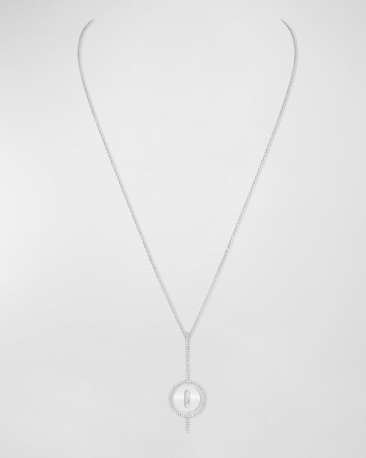 Messika Lucky Move Arrow Diamond Necklace in Gold