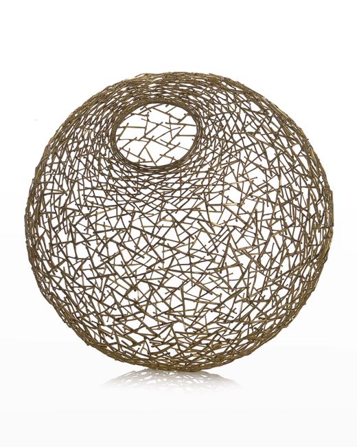 Michael Aram Decorative Thatch Ball Medium