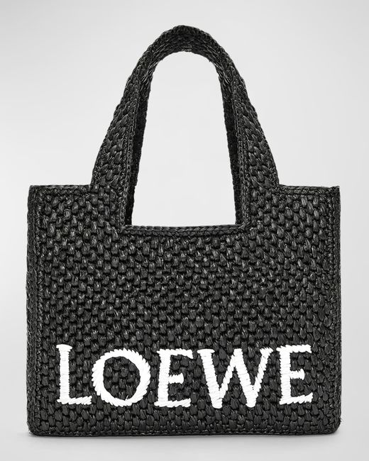 Loewe x Paulas Ibiza Small Logo Raffia Tote Bag