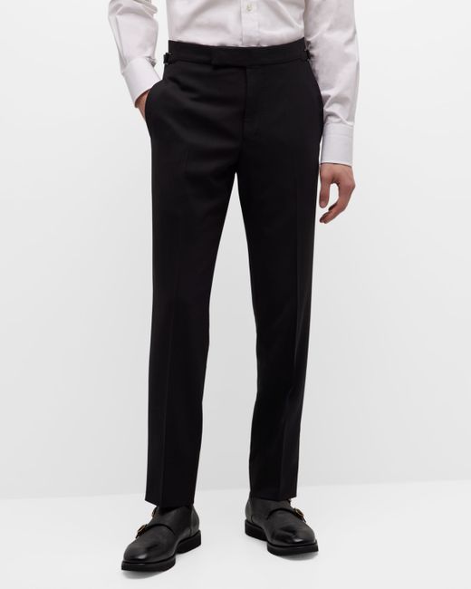 Tom Ford OConnor Mouline Wool Trousers