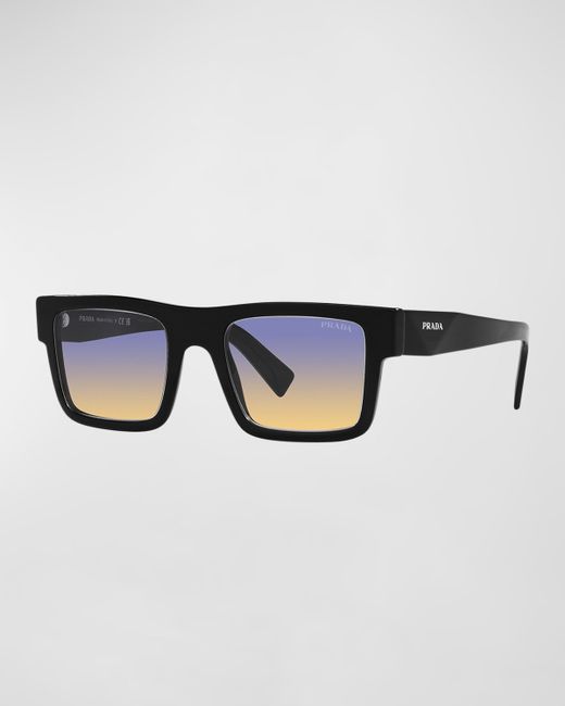 Prada Square Acetate Sunglasses