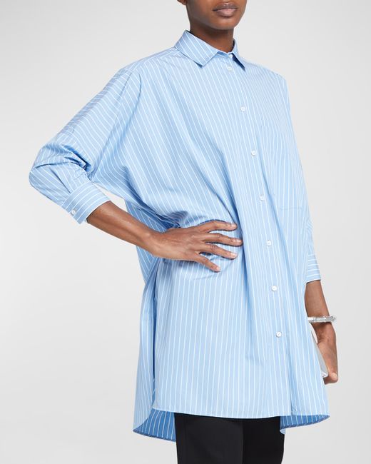 Jil Sander Stripe Oversized Boxy Shirt