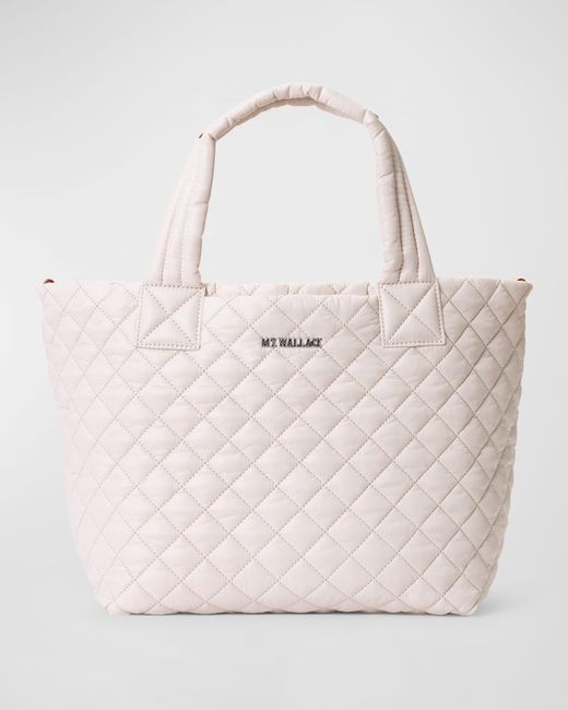MZ Wallace Metro Deluxe Small Quilted Tote Bag