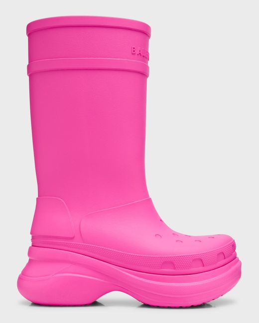Balenciaga x Croc Rubber Rain Boots