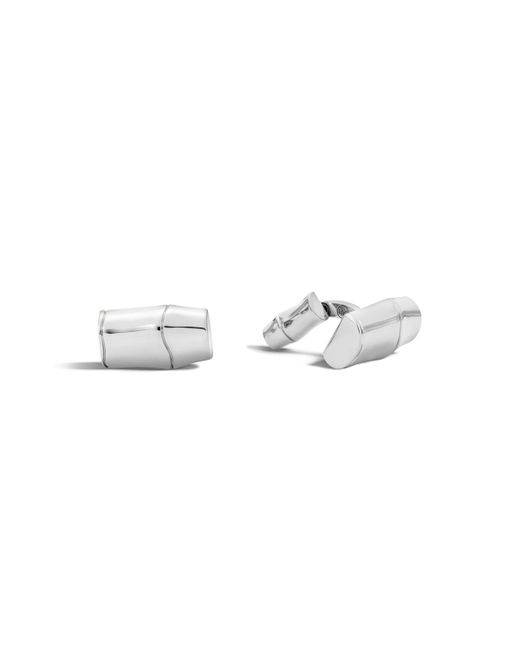 John Hardy Bamboo Collection Sterling Cuff Links