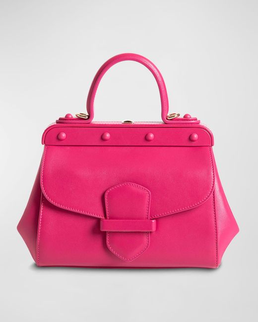 Franzi Margherita Small Leather Top-Handle Bag