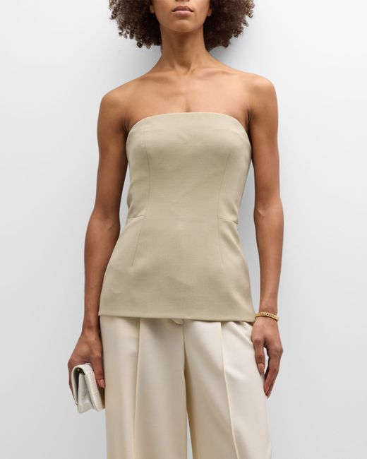 Tove Agata Strapless Fitted Top
