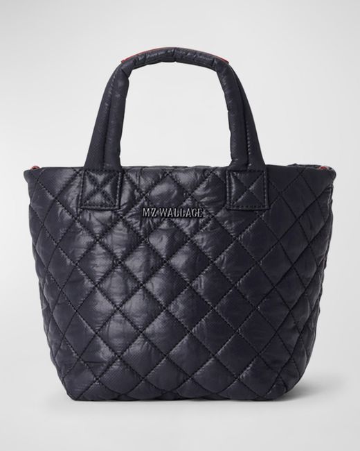 MZ Wallace Metro Deluxe Micro Quilted Crossbody Tote Bag