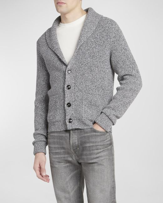 Tom Ford Cashmere Shawl Collar Cardigan Sweater