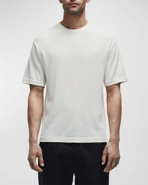 Rag & Bone Nolan Corded Cotton T-Shirt