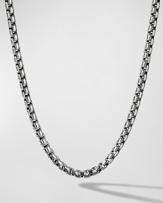 David Yurman Box Chain Necklace in 3.6mm 24L