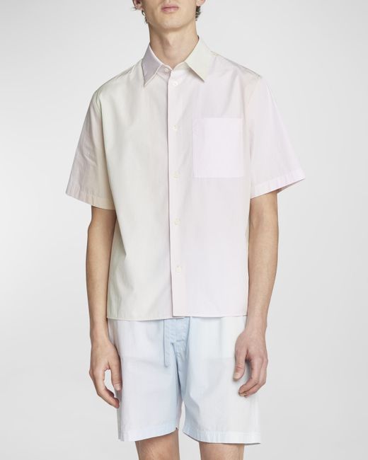 Loewe Fading Stripe Short-Sleeve Shirt