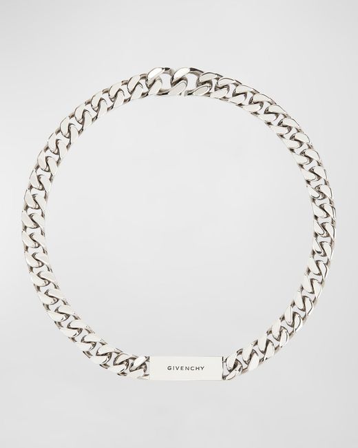 Givenchy ID Logo Chain Necklace