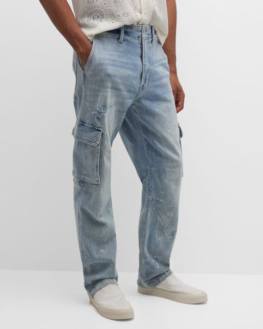 Hudson Reese Straight-Leg Cargo Jeans