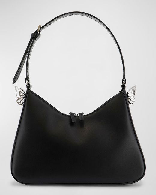 Sophia Webster Mariposa Zip Leather Hobo Bag