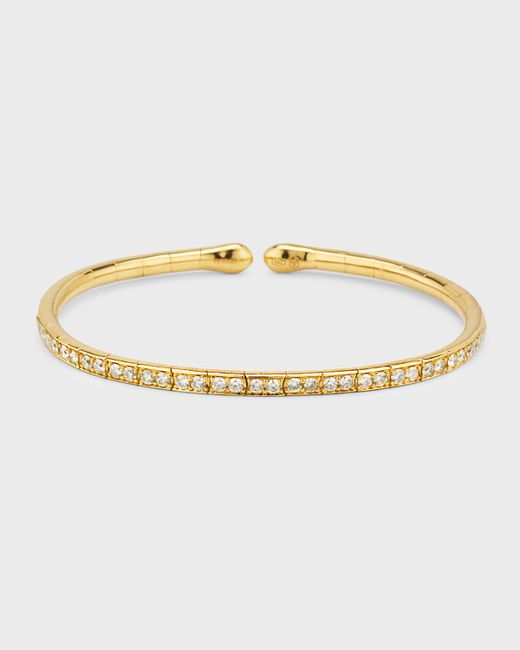 Etho Maria 18K Gold Flex Bracelet with Diamonds