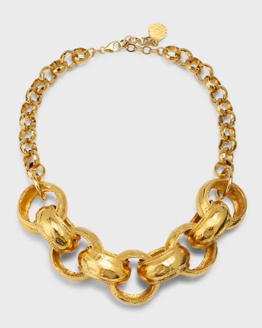 Devon Leigh Mongolian Chain Necklace
