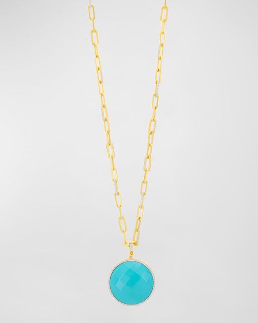 Freida Rothman Shades of Hope Double-Sided Pendant Necklace