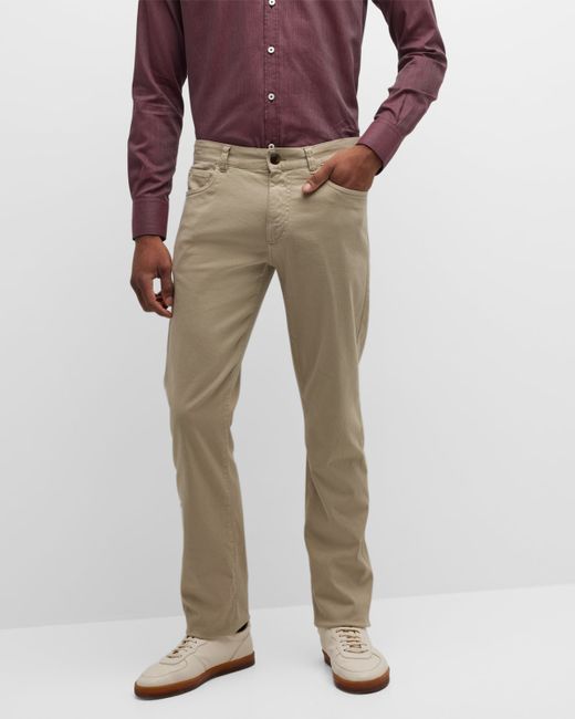 Canali 5-Pocket Stretch Trousers