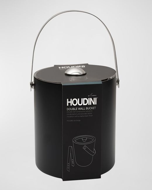 Houdini Matte Ice Bucket With Tongs