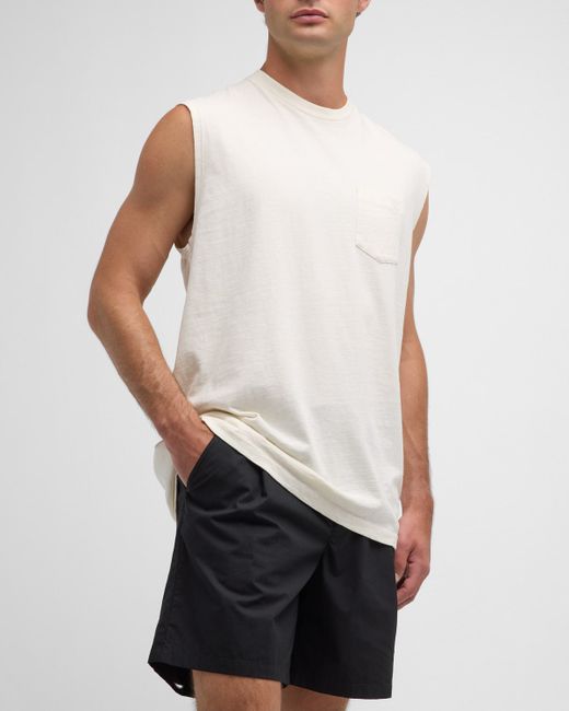 John Elliott Rodeo Sleeveless Cotton T-Shirt